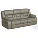 Kaoru Grey Reclining Living Room Set