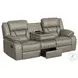 Kaoru Grey Reclining Living Room Set