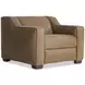 Flynn Tan Leather Upholstered Power Motion Chair