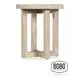 Commerce and Market Natural Light Wood Modern Side Table