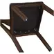 Auburn Dark Brown Slat Back Side Chair Set of 2