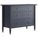 Haven Navy Masterpiece 3 Drawer Bachelor's Chest