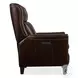 Harrowford Dark Roast Leather Power Recliner with Power Headrest