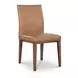 Frankie Tan Leather Upholstered Dining Chair Set of 2