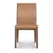 Frankie Tan Leather Upholstered Dining Chair Set of 2