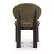 Sami Olive Performance Fabric Upholstered Dining Chair Set of 2