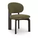 Sami Olive Performance Fabric Upholstered Dining Chair Set of 2