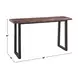 Jennings Brown 60" Rectangular Counter Height Table Set