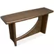 Phoebe Sienna Brown Rectangular Sofa Table