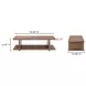 Miri Walnut Rectangular Coffee Table