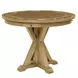 Rylie Natural 48" Round Counter Height Dining Table with Game Top