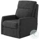 Mimi Brady Charcoal Wall Hugger Recliner
