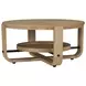Escape Glazed Natural Oak Cocktail Table