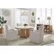 Escape Glazed Natural Oak 72" Console