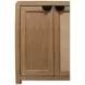Escape Glazed Natural Oak 90" Console