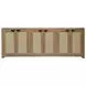 Escape Glazed Natural Oak 90" Console