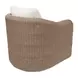 Bodhi Natural and White Upholstered Outdoor Swivel Accent Chair