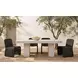 Ella Charcoal Outdoor Dining Chair Set of 2