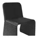 Ella Charcoal Outdoor Dining Chair Set of 2