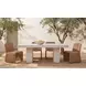 Ella Natural Outdoor Dining Chair Set of 2