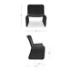 Ella Charcoal Outdoor Accent Chair