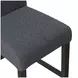 High Line Gray Upholstered Counter Height Chair Set of 2