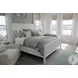 Harbor Point Reed White King Panel Bed