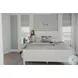 Harbor Point Reed White King Panel Bed