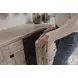 Hearthwood Wooden Weave Grey Wash 4 Door Credenza