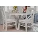 Bay Harbor Weathered White 45" Round Dining Table