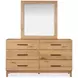 Brookstone Rustic Caramel Panel Bedroom Set