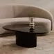 Eden Black Free Form Coffee Table