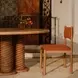 Villetta Deep Pink Upholstered Dining Chair Set of 2