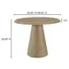 Tutto Natural 38" Round Cafe Table
