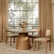 Tutto Natural Round Dining Room Set