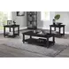 Cade Black 3 Piece Occasional Table Set