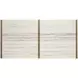 Plum Creek Sierra Brown and White Rectangular Dining Room Set