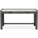 Plum Creek Ravenwood Black and White 60" Marble Top Writing Desk