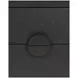 Ezra Black Rectangular Side Table