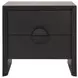 Ezra Black Rectangular Side Table