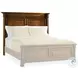 Tynecastle Chestnut California King Panel Bed