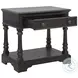 Hickory Creek Brown Velvet Storage Panel Bedroom Set