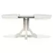 Willowbrook Egg Shell White 66" Extendable Oval Dining Table