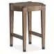 Kaysen Wallaby and Matte Black Round End Table