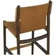 Argus Nubuck Caramel Leather Upholstered Bar Stool
