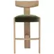 Briarstone Forest Green Upholstered Bar Stool