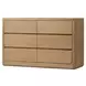 Modena Natural and Cream Youth Upholstered Panel Bedroom Set