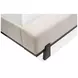 Bellamy Coffee Bean and Elite Dove Queen Upholstered Panel Bed
