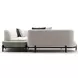 Madera Oatmeal 4 Piece Modular Corner L Sectional with Pillows