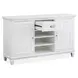 Harborwick White Dove 2 Door Server